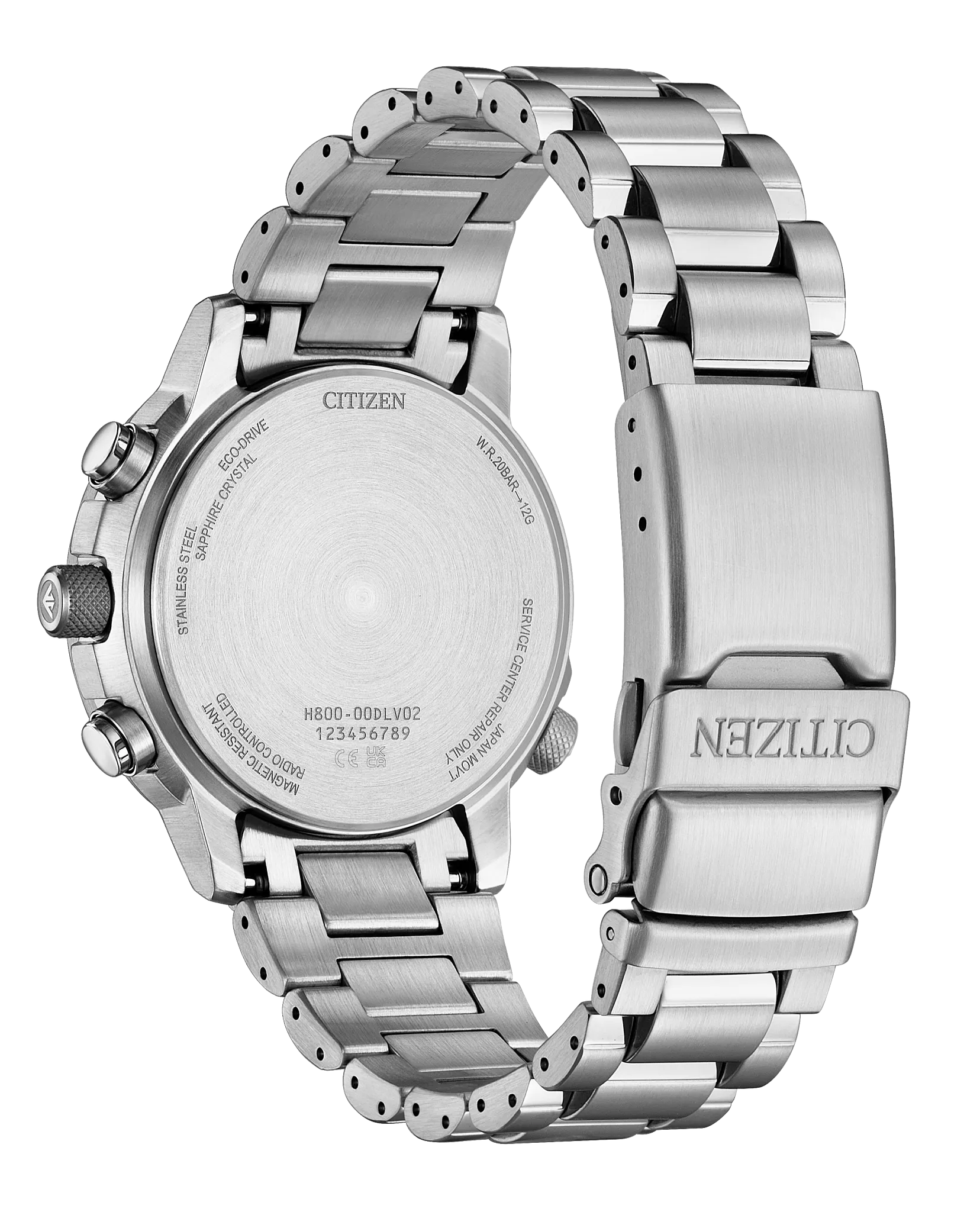 Promaster Navihawk A-T Blue Dial Stainless Steel Bracelet AT8300